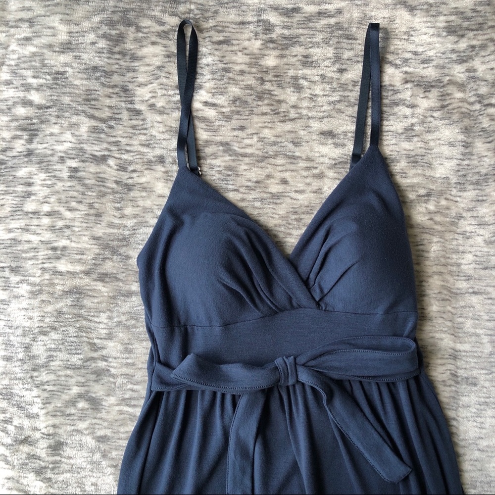 Planet Gold Blue Maxi Dress